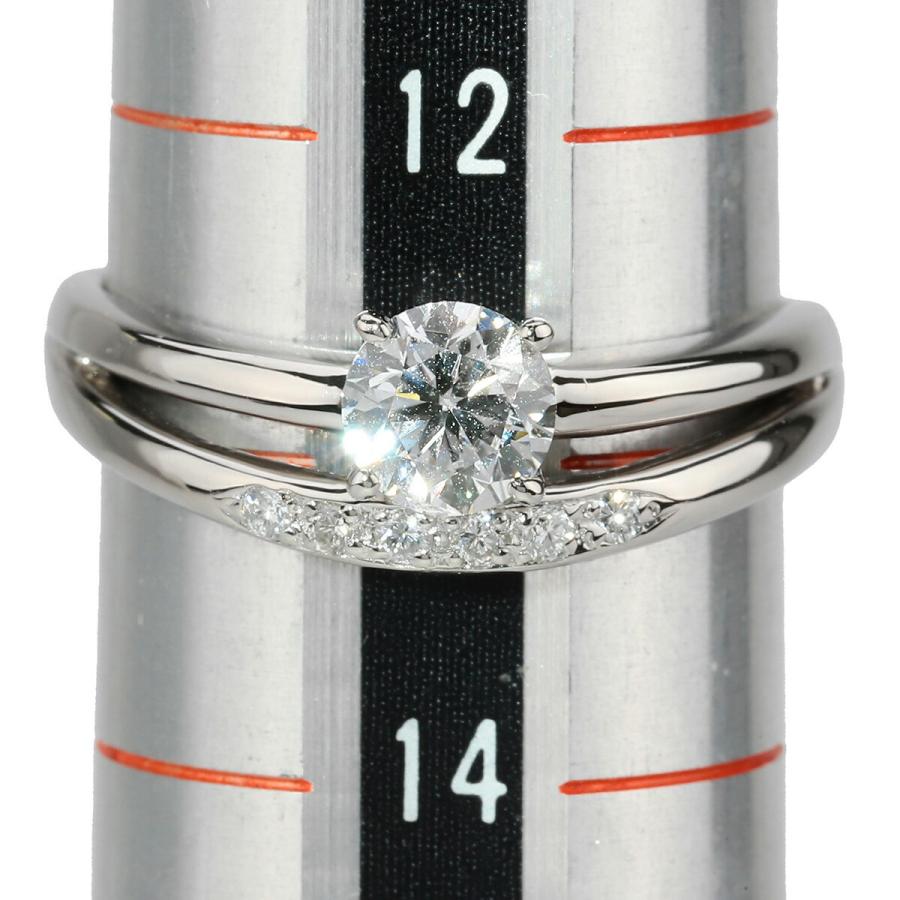 リング Dカラー SI2 Fair 指輪 ダイヤモンド 0.569ct プラチナ Pt900 