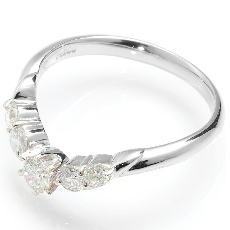ダイヤモンド 0.5ct プラチナ Pt900 ソリティアリング 11号 指輪 新品 