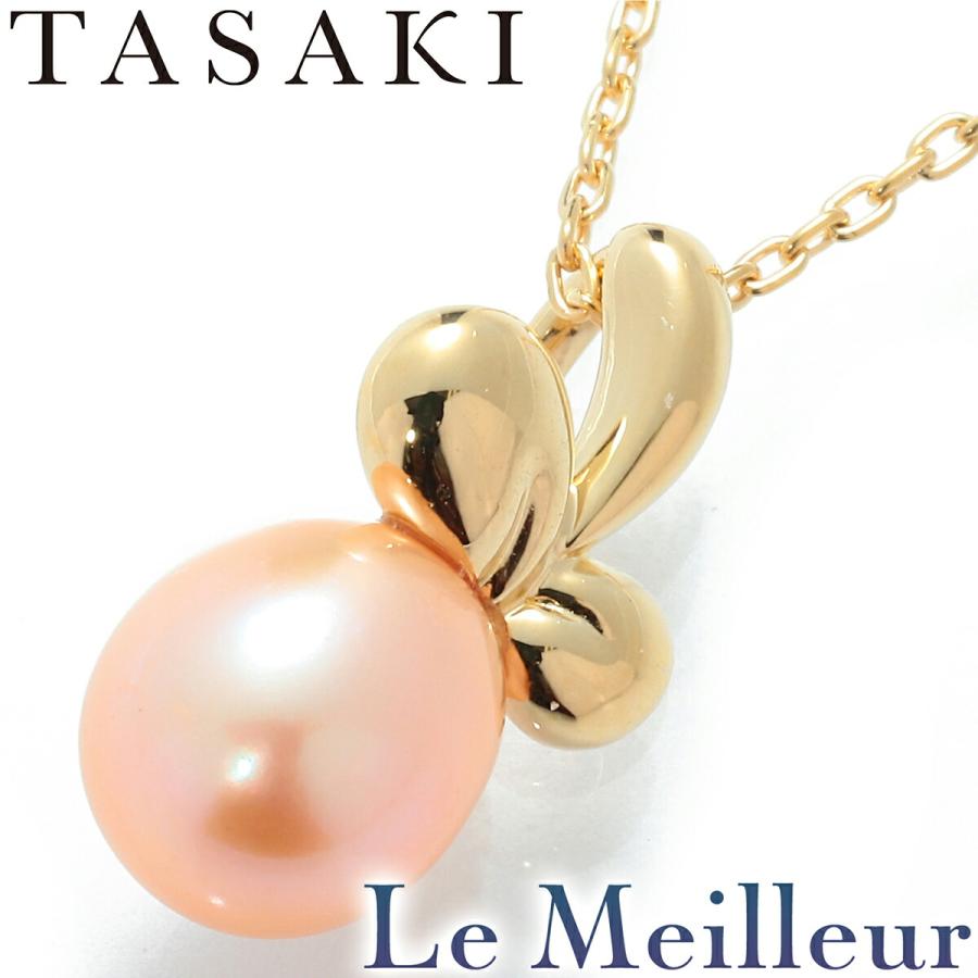 TASAKI（タサキ） ボタニカルデザインパールペンダントネックレス 真珠
