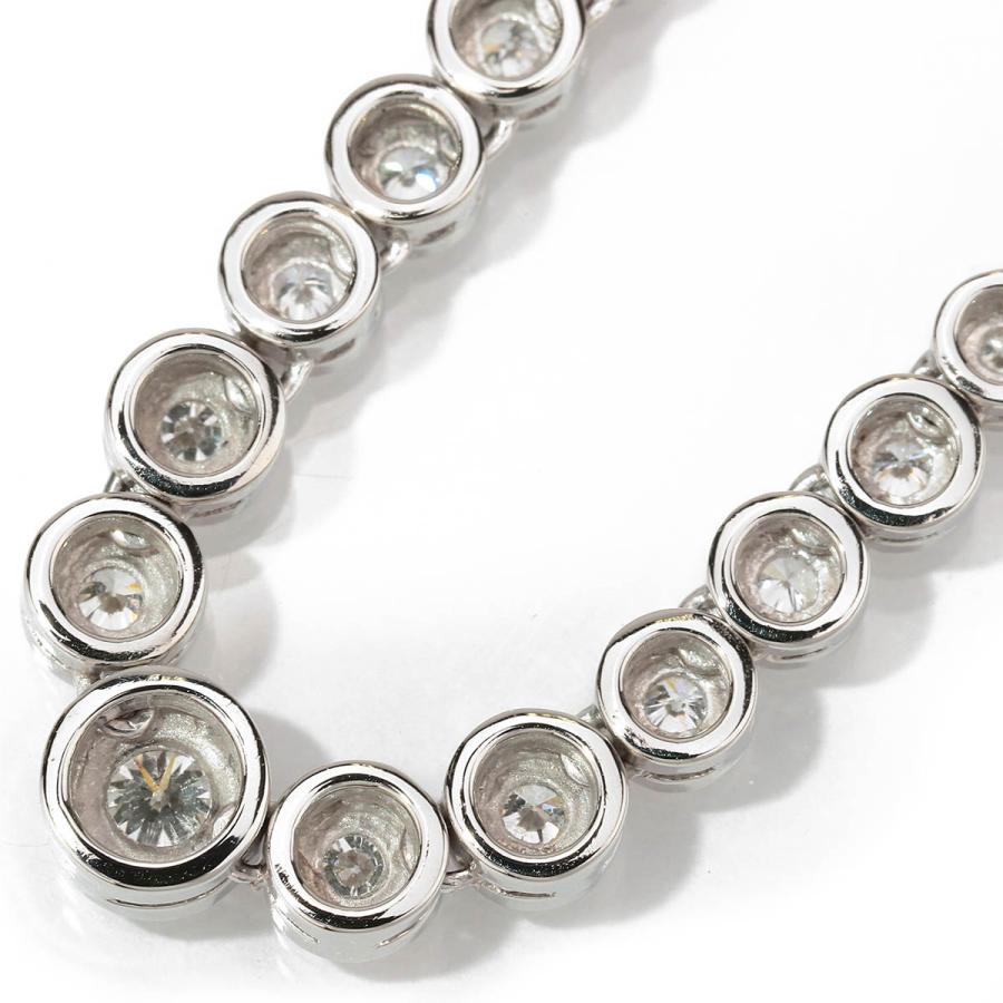 ダイヤモンド 2ct プラチナ Pt850 テニスネックレス  新品仕上済 中古 返品OK RE-PRICE |  | 01