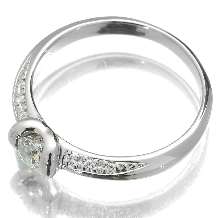pt900 クロスオーバーリング ダイヤモンド0.50ct　高品質 Shop KUBOTA / ダイヤモンド 0.50ct Pt900/18YG リング SHOW