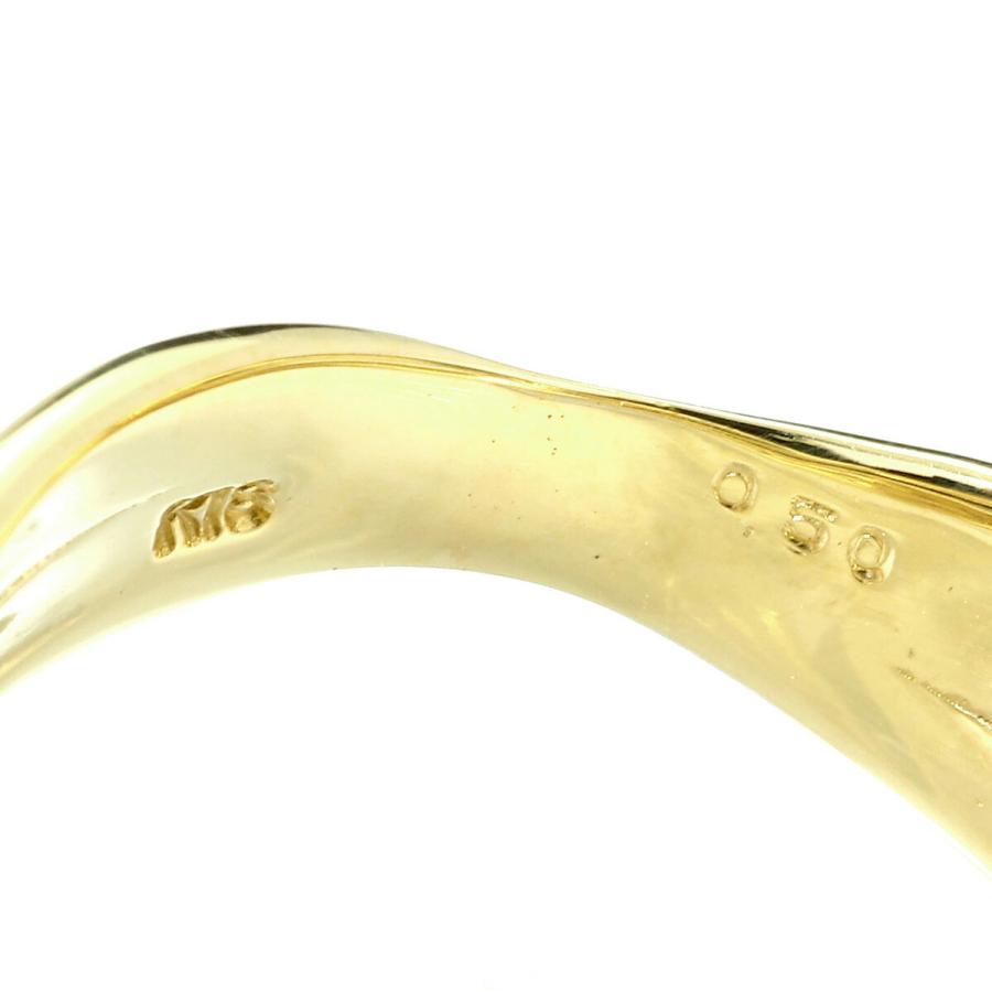 リング 指輪 ダイヤモンド 0.50ct K18 12号 中古 返品OK : Le meilleur 