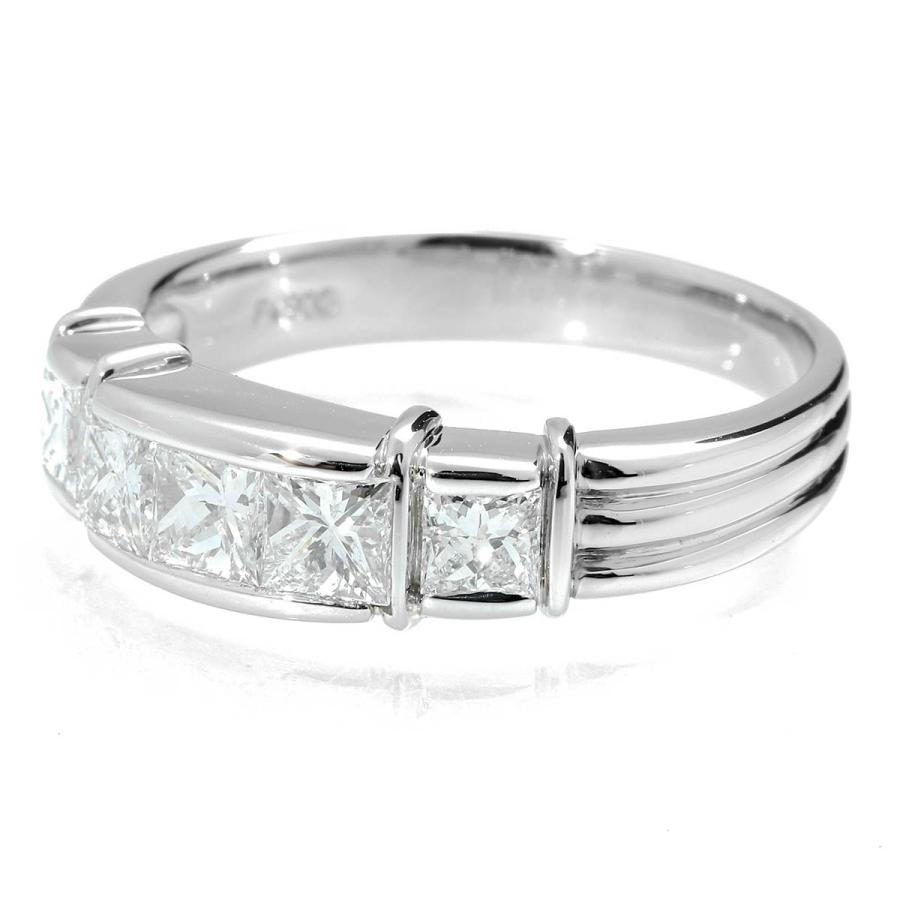 ダイヤモンド 1.0ct プラチナ Pt900 リング 14号 指輪 新品仕上済 中古 
