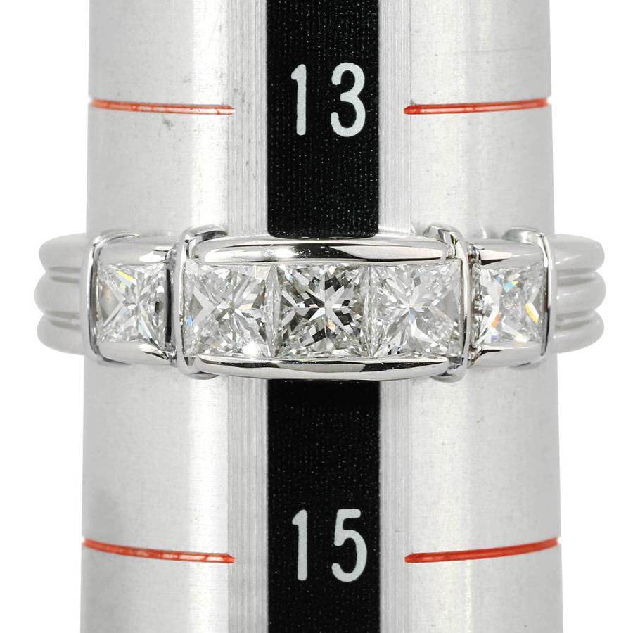 ダイヤモンド 1.0ct プラチナ Pt900 リング 14号 指輪 新品仕上済 中古 