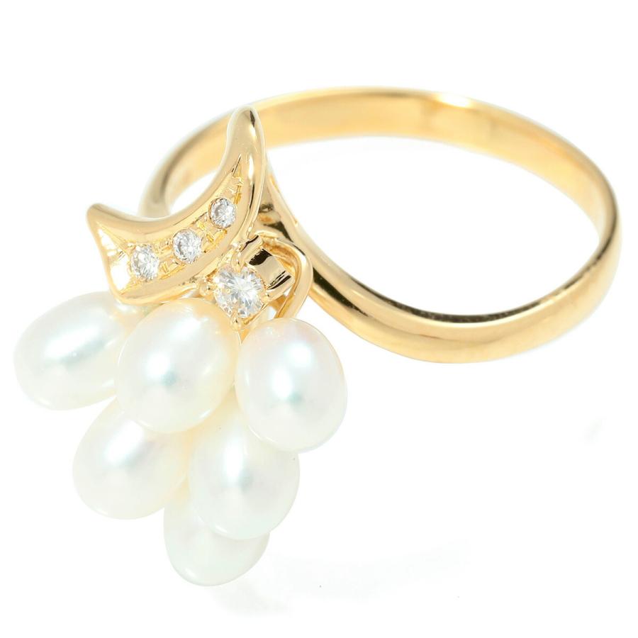 TASAKI（タサキ） パールリング 指輪 真珠 5.5〜5.8mm ダイヤモンド