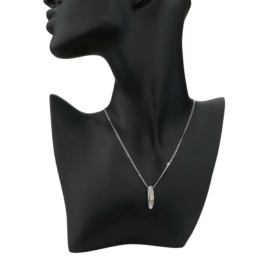 ペンダントネックレス SIクラス イエローダイヤモンド 0.404ct ダイヤモンド 0.24ct K18 鑑定書付き_3