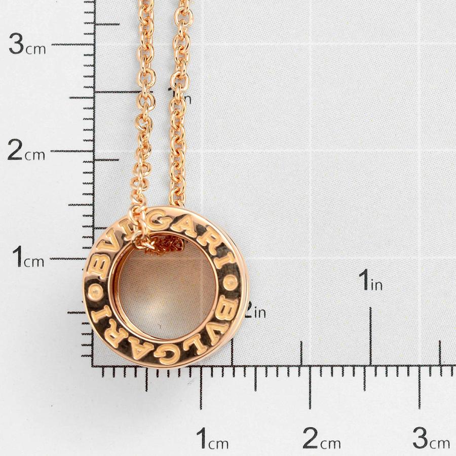 BVLGARI（ブルガリ） ビー・ゼロワン ペンダントネックレス ピンク