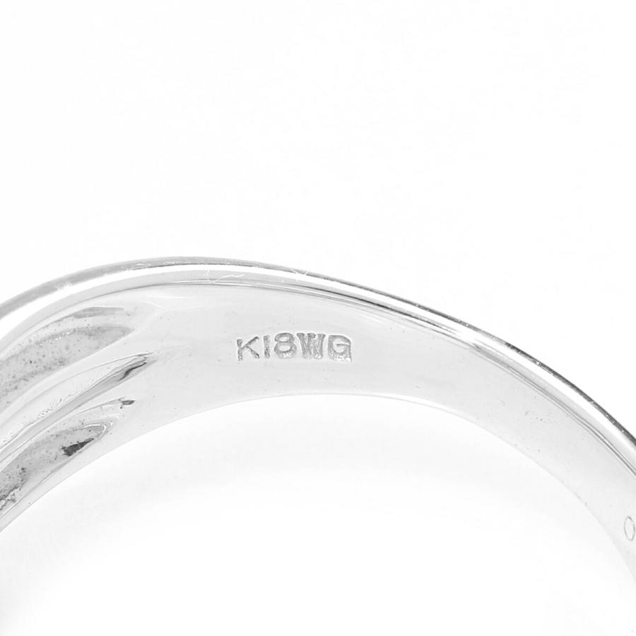リング SIクラス 指輪 ダイヤモンド 0.5ct ホワイトゴールド K18WG 13 