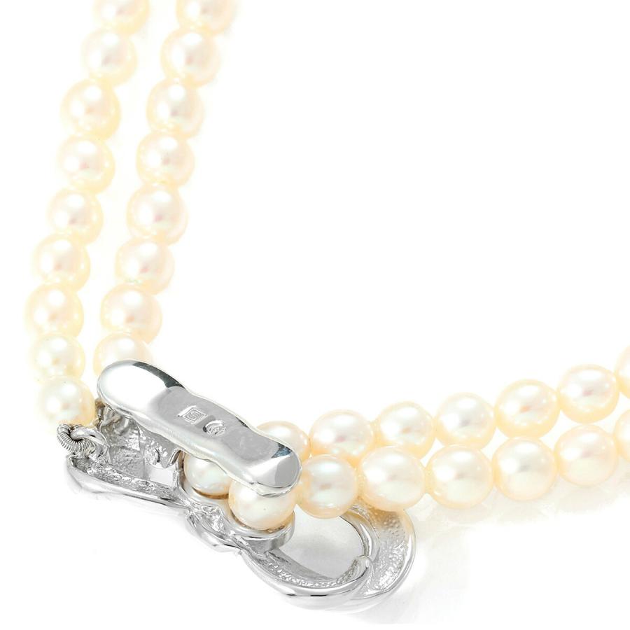 TASAKI タサキ ロングパールネックレス 淡水真珠 3.5〜4.0mm SV 中古  