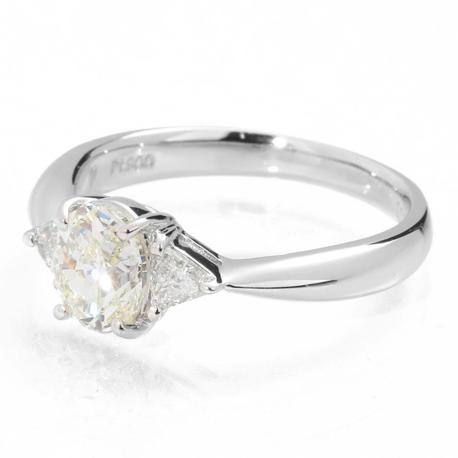 ベリテ リング VS-1 Lカラー 指輪 イエローダイヤモンド 1.005ct 
