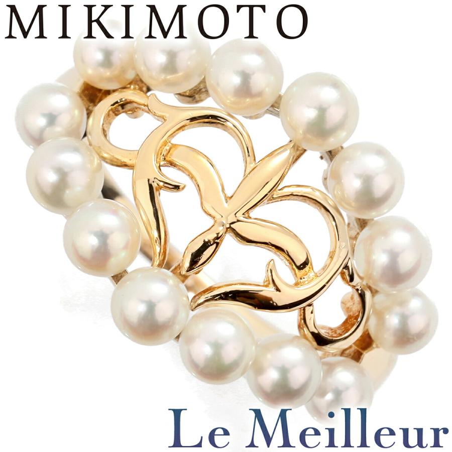 MIKIMOTO（ミキモト） パールリング 指輪 真珠 K18YG 13.5号 中古 返品