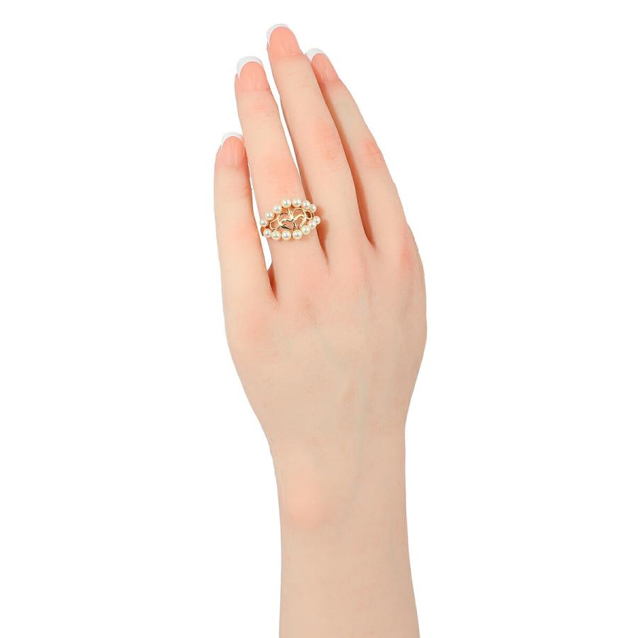 MIKIMOTO（ミキモト） パールリング 指輪 真珠 K18YG 13.5号 中古 返品