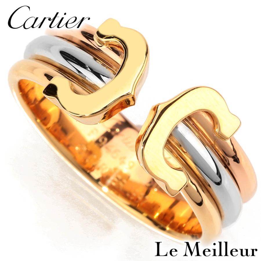 Cartier（カルティエ） ドゥーブル・シー リング 指輪 イエロー