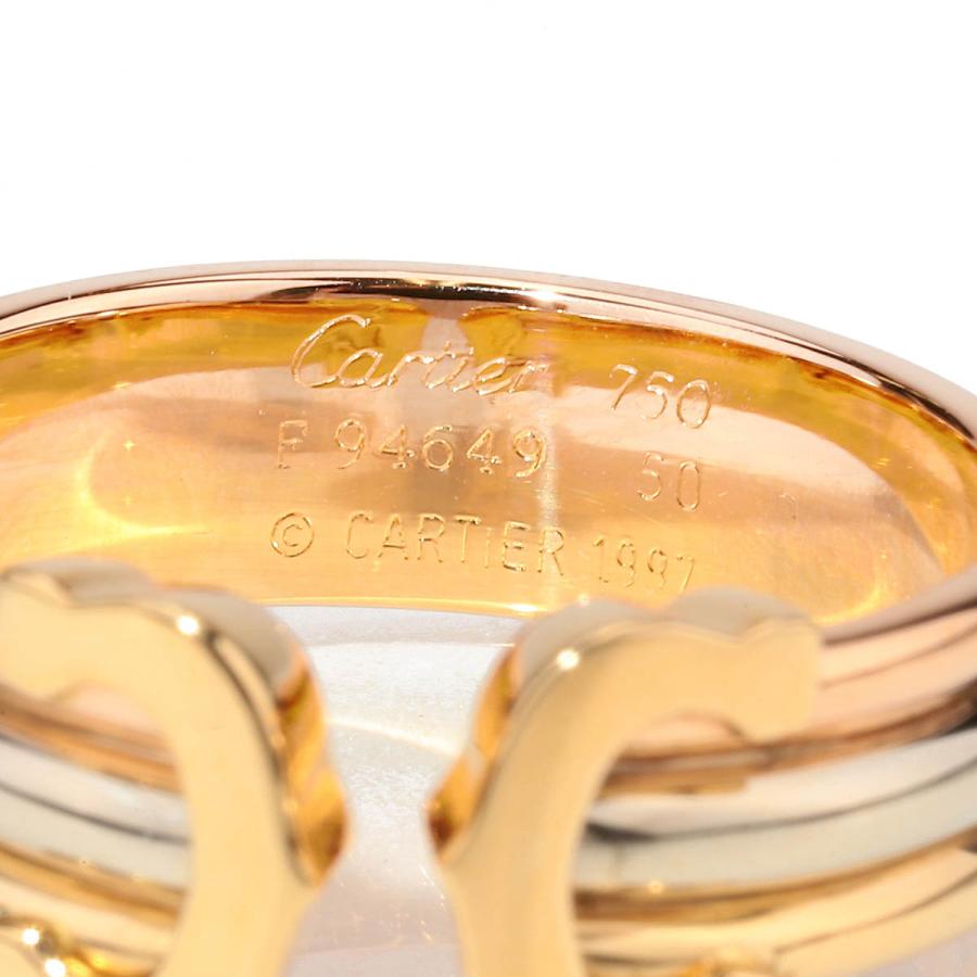 Cartier（カルティエ） ドゥーブル・シー リング 指輪 イエロー