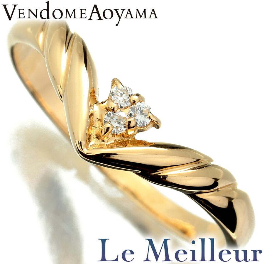 VENDOME AOYAMA（ヴァンドーム青山） ツイストデザインリング 指輪 