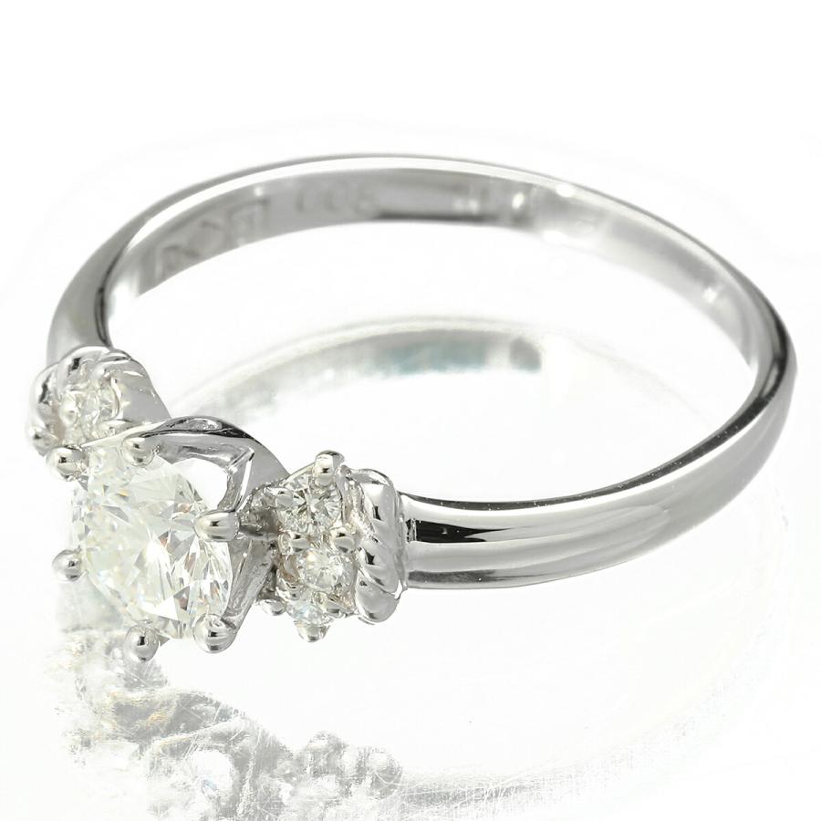 ダイヤモンド 0.506ct Eカラー VS2 Very Good プラチナ Pt1000 リング 11号 鑑定書付き 指輪 新品仕上済 中古 返品OK_1