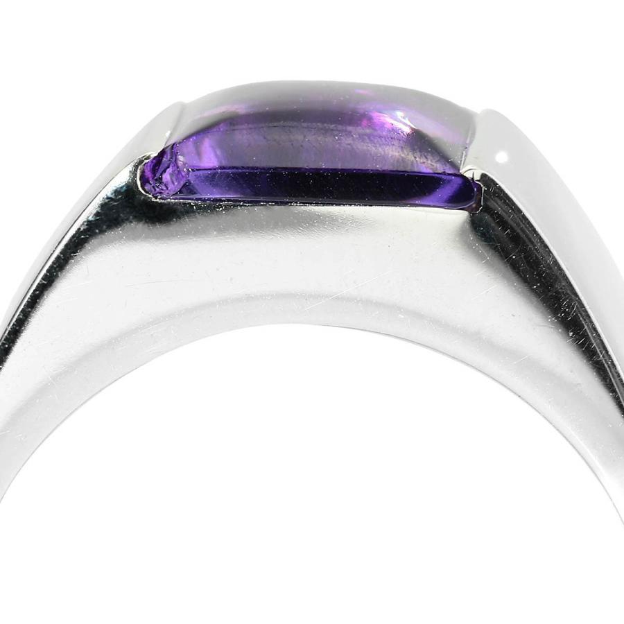 Cartier（カルティエ） タンク リング アメシスト ホワイトゴールド