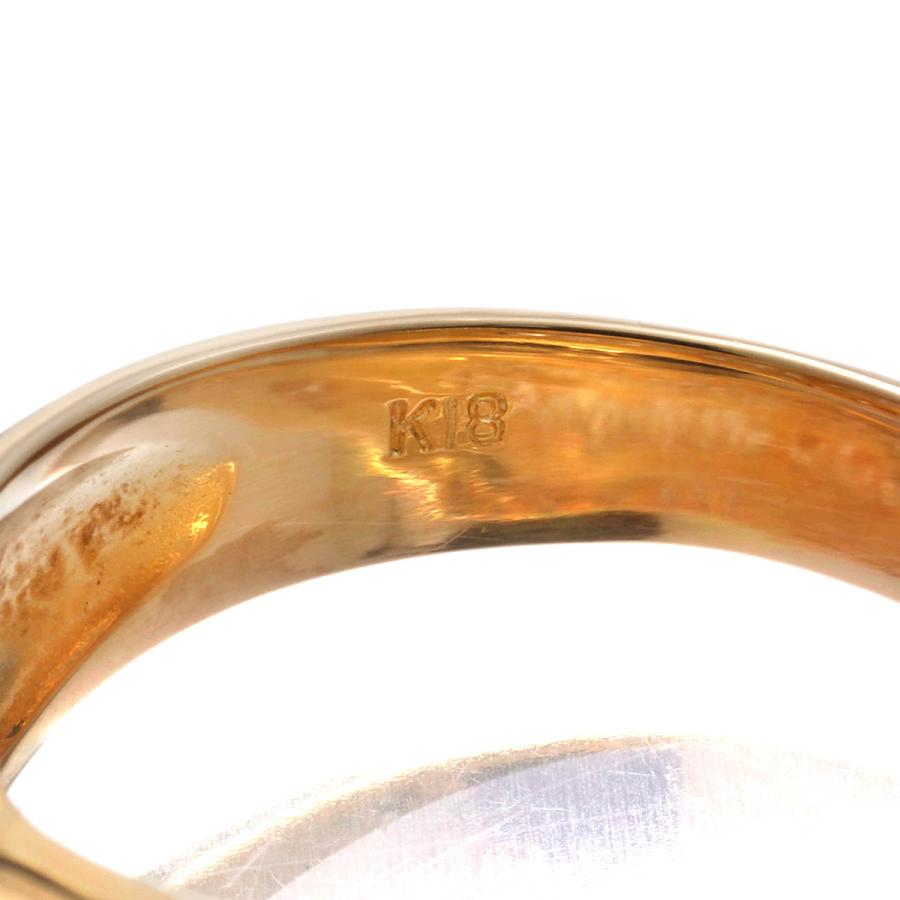 ダイヤモンド 0.62ct イエローゴールド K18YG リング 15号 指輪 新品 