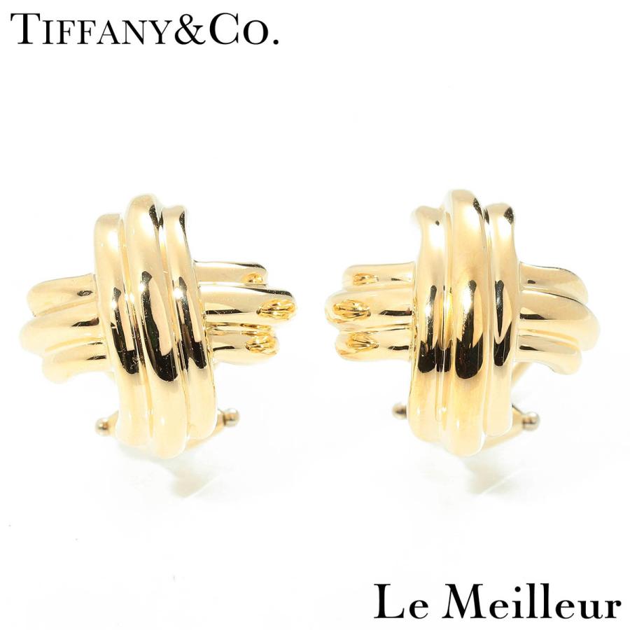 TIFFANY&Co.（ティファニー） シグネチャー クロス イヤリング