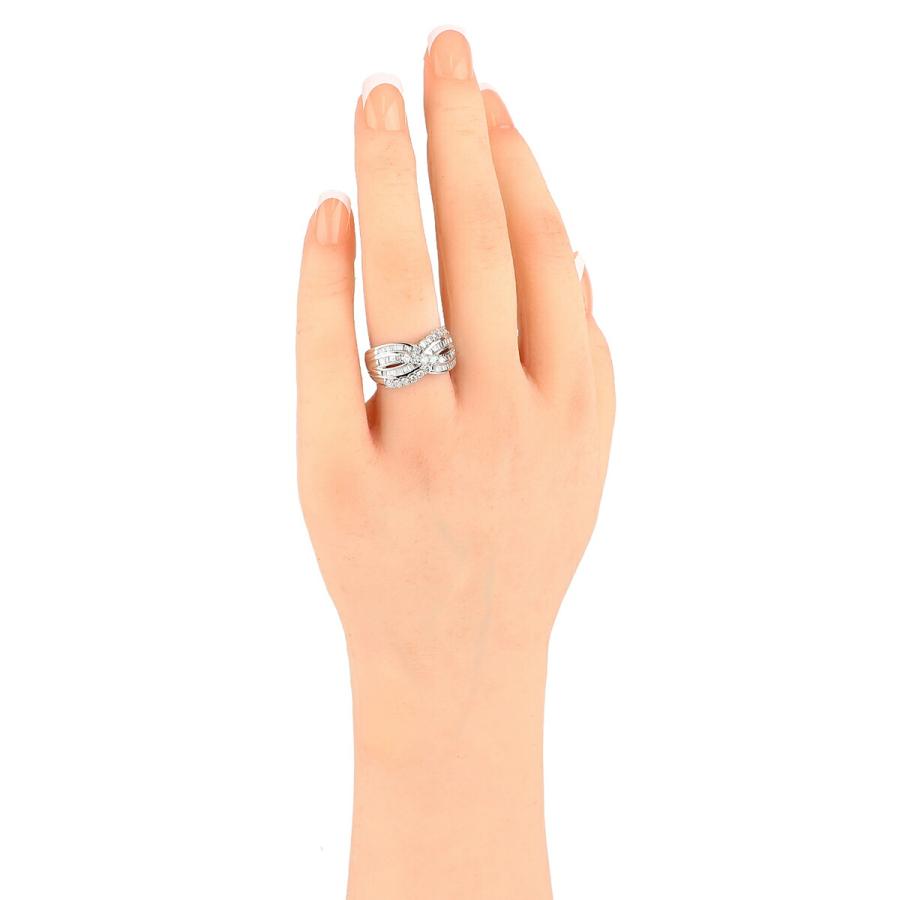 リング 指輪 ダイヤモンド 1.11ct プラチナ Pt900 15.5号 中古 返品OK 