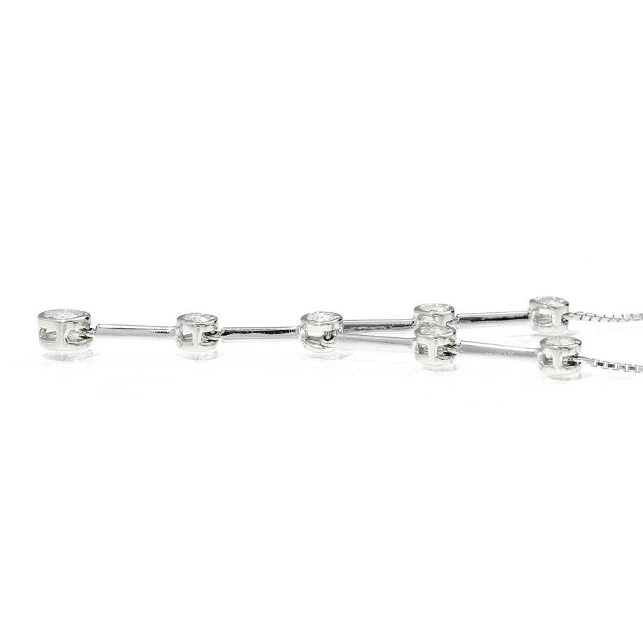 Y字ネックレス ダイヤモンド 0.50ct プラチナ Pt900 中古 返品OK RE-PRICE |  | 02