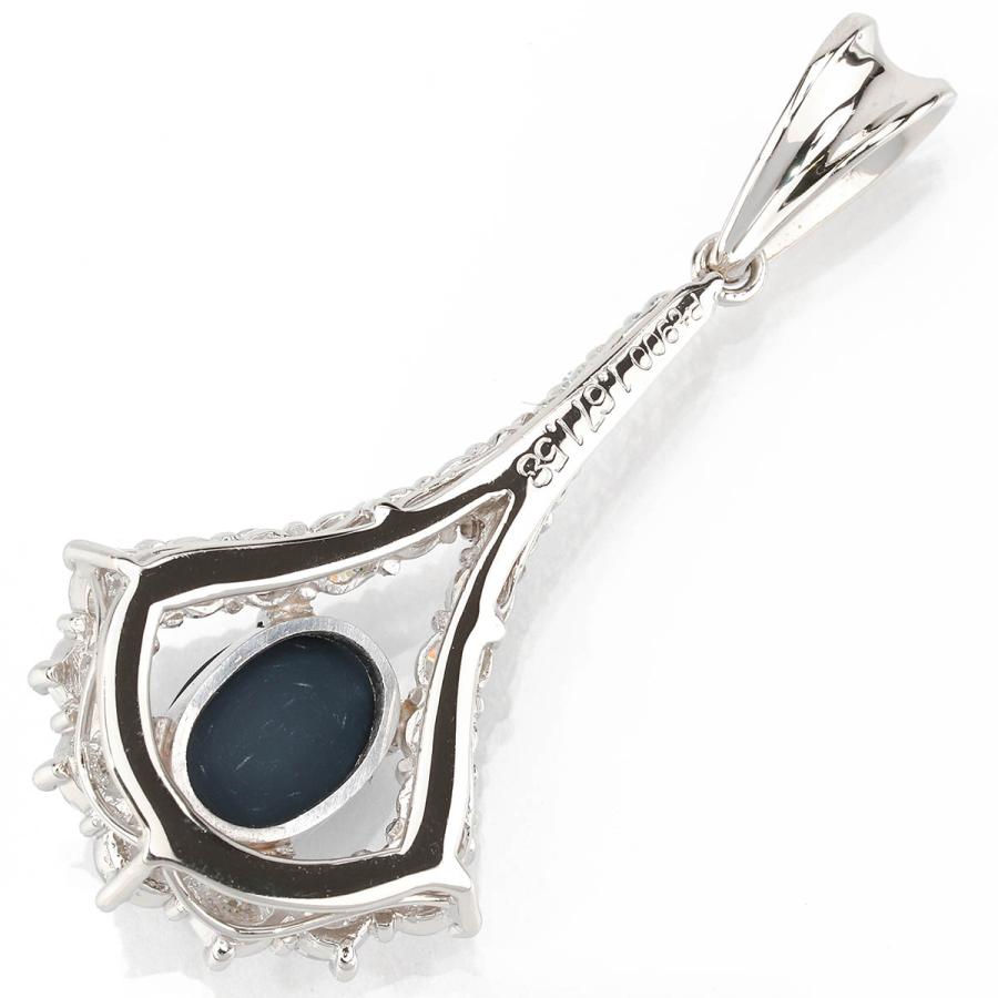 ブラックオパール 1.67ct ダイヤモンド 1.58ct プラチナ Pt900 ペンダントトップ  新品仕上済 中古 返品OK RE-PRICE |  | 01