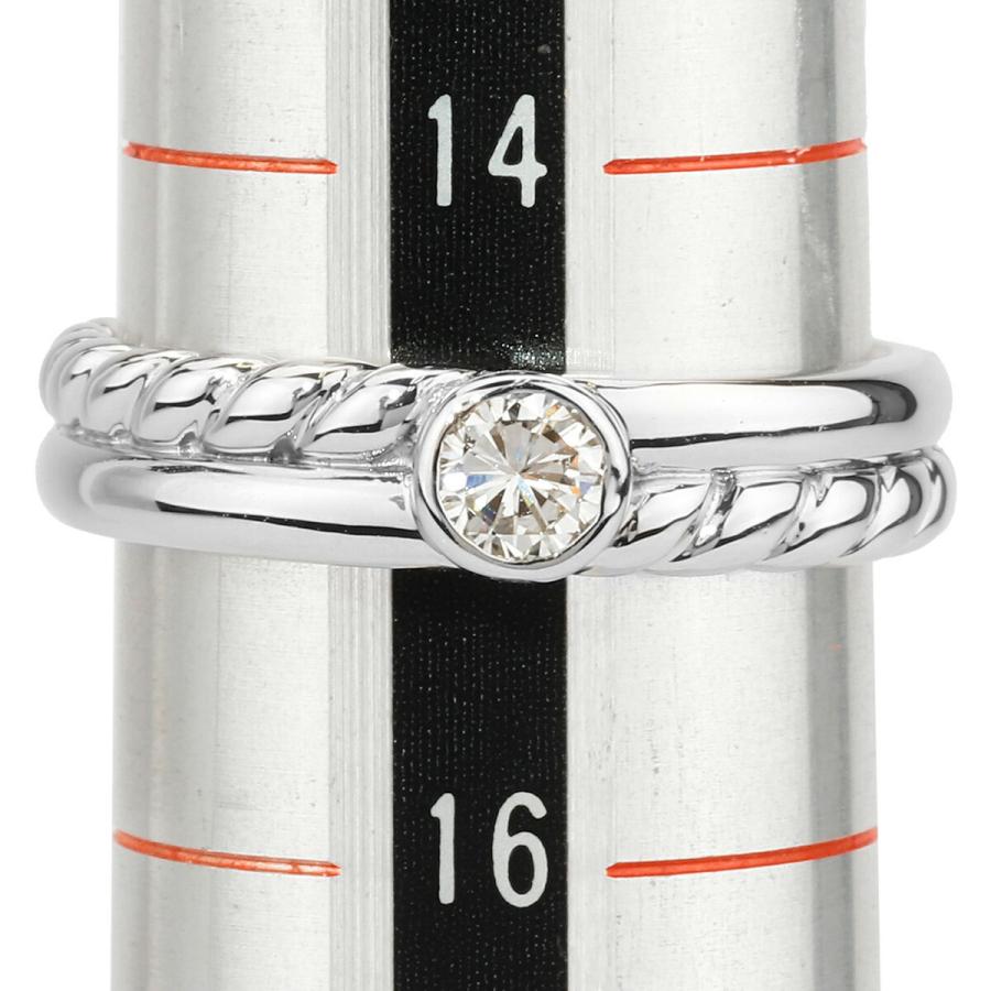 リング 指輪 ダイヤモンド 0.26ct プラチナ Pt900 15号 中古 返品OK