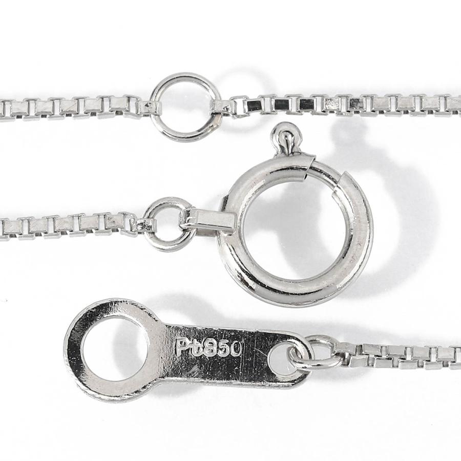 フラワーモチーフ ペンダントネックレス ダイヤモンド 0.5ct プラチナ Pt900 中古 返品OK_3