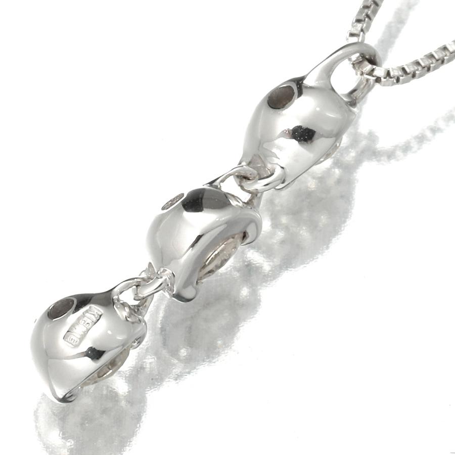 トリロジーデザイン ネックレス ダイヤモンド K18WG 中古 プレラブド  