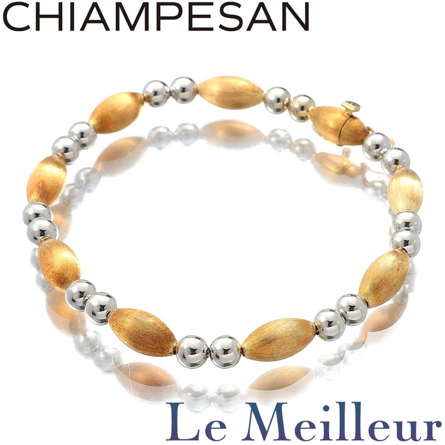 キャンペザン　Chiampesan 18k（750）　ブレスレット キャンペザン ブレスレット K18 Chiampesan 中古 返品OK : Le meilleur
