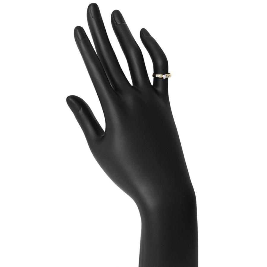 ピンキーリング 指輪 ダイヤモンド K18 5号 中古 返品OK : Le meilleur