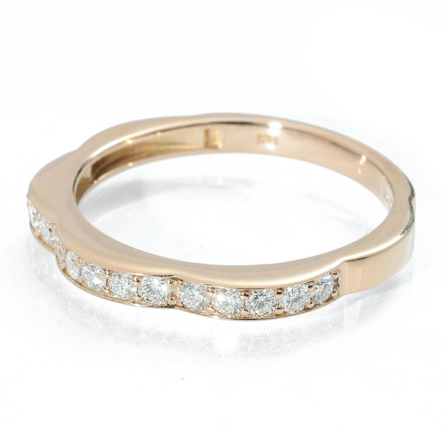 リング 指輪 ダイヤモンド 0.3ct ピンクゴールド K18PG 13号 中古 返品 