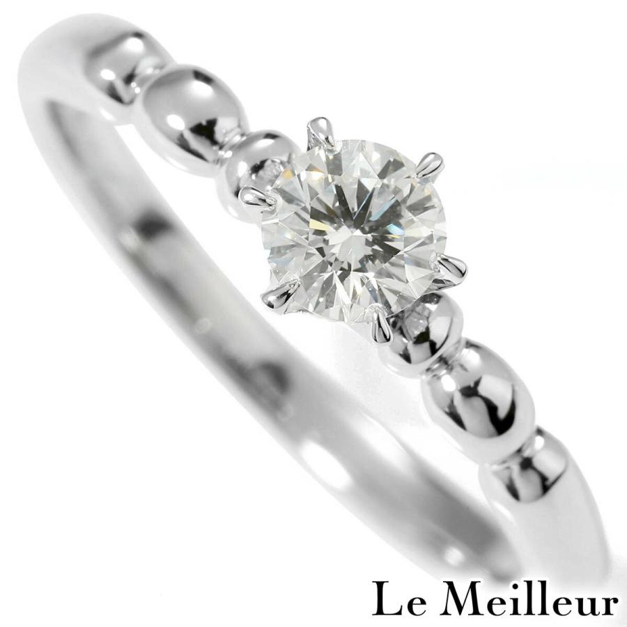 リング Dカラー IF Excellent 指輪 ダイヤモンド 0.34ct プラチナ 