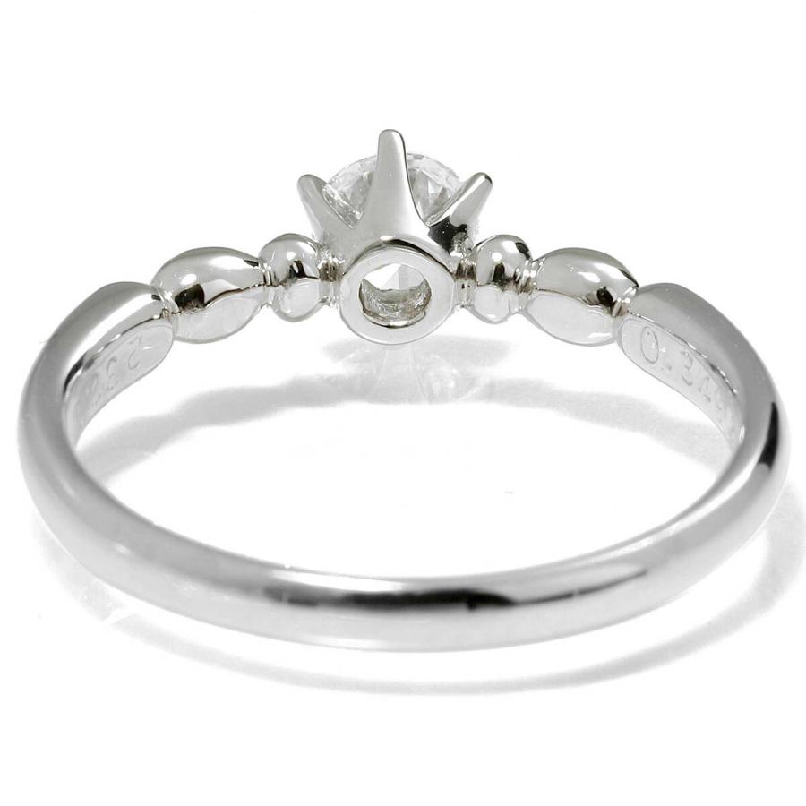 リング Dカラー IF Excellent 指輪 ダイヤモンド 0.34ct プラチナ 