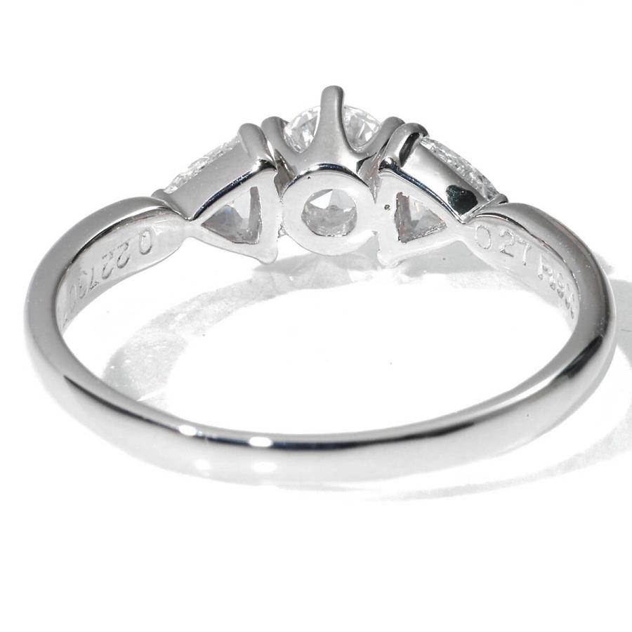 ダイヤモンド 0.27ct Eカラー VVS2 Good 0.35ct プラチナ Pt900 リング 13号 指輪  新品仕上済 中古 返品OK RE-PRICE |  | 02