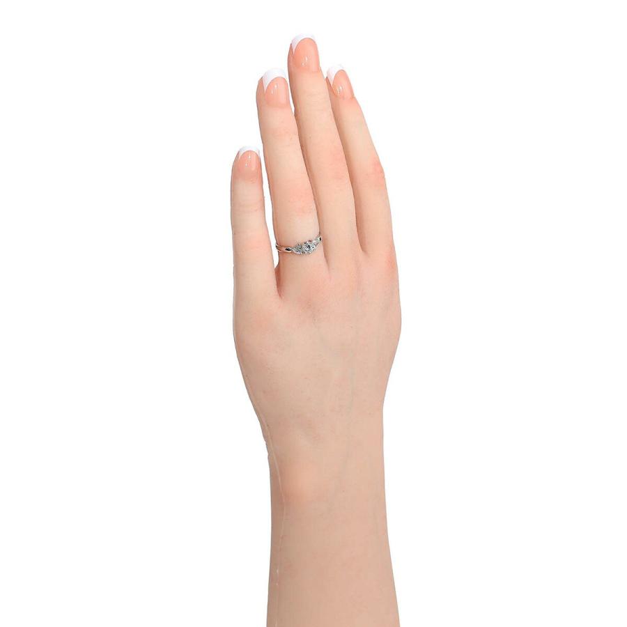 ダイヤモンド 0.27ct Eカラー VVS2 Good 0.35ct プラチナ Pt900 リング 13号 指輪  新品仕上済 中古 返品OK RE-PRICE |  | 05