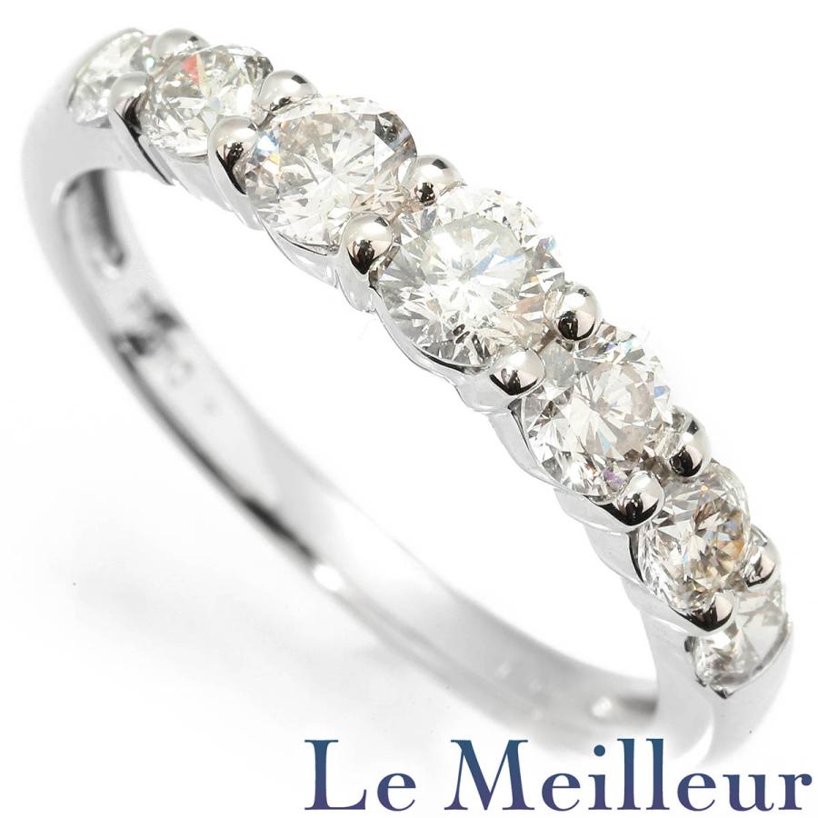 リング SIクラス 指輪 ダイヤモンド 1.00ct プラチナ Pt900 12号 中古 