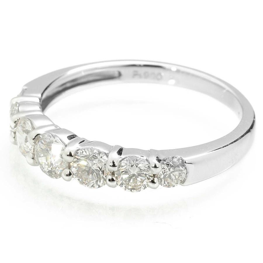 リング SIクラス 指輪 ダイヤモンド 1.00ct プラチナ Pt900 12号 中古 