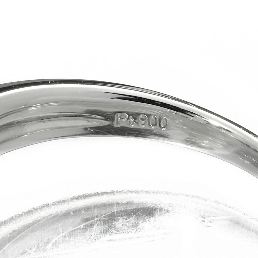 アコヤ真珠 10mm プラチナ Pt900 パールリング 14号 指輪 新品