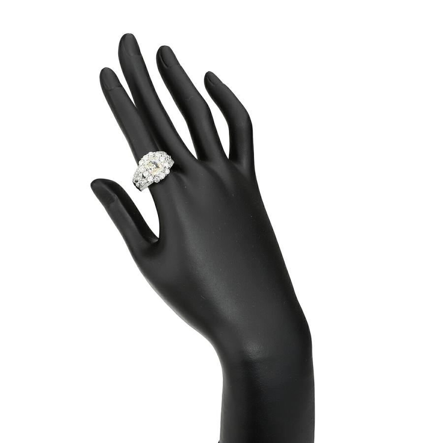 リング UNDER Nカラー SIクラス 指輪 ダイヤモンド 2.039ct 1.69ct  