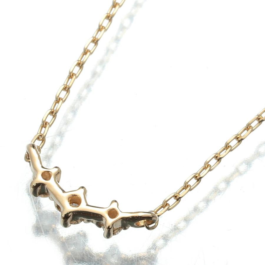 新品未使用♡Jouete ♡ネックレス♡ Jouete（ジュエッテ） ネックレス 3P ダイヤモンド イエローゴールド