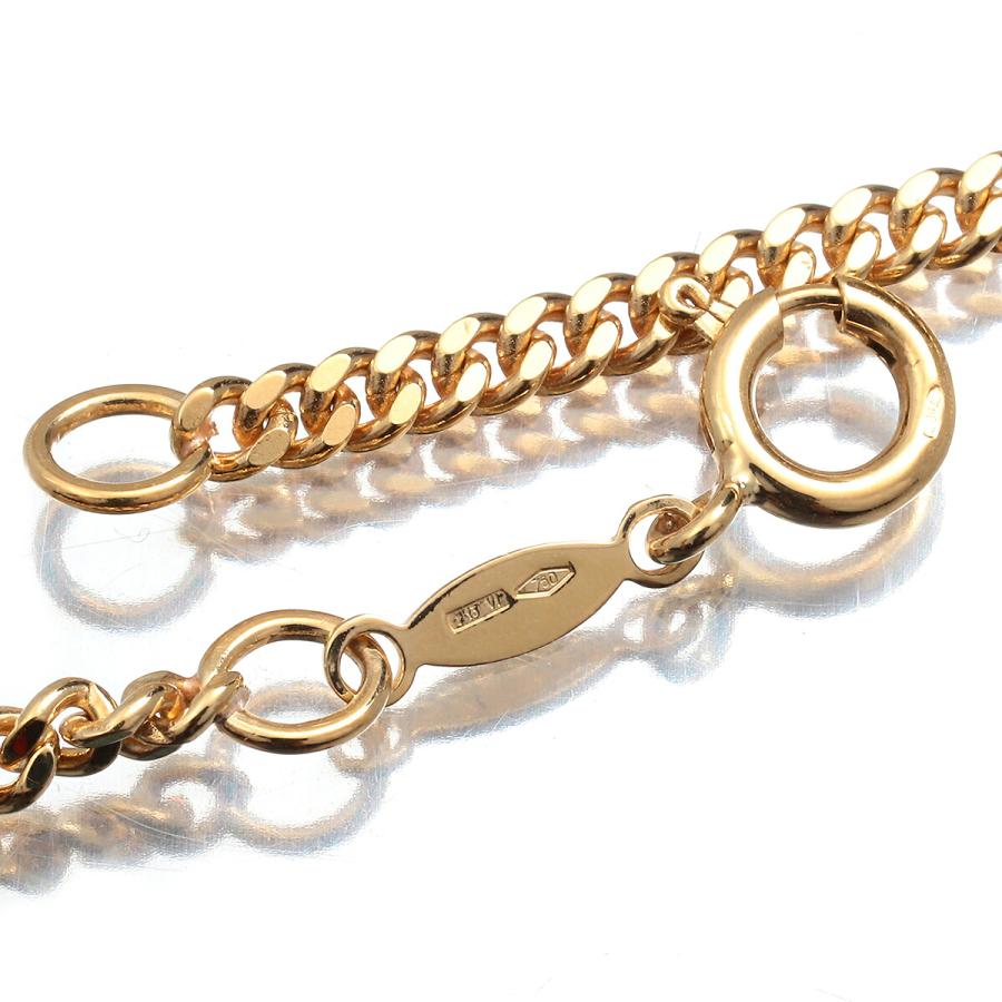 バレステラ 喜平チェーンネックレス シングル 2面 イエローゴールド