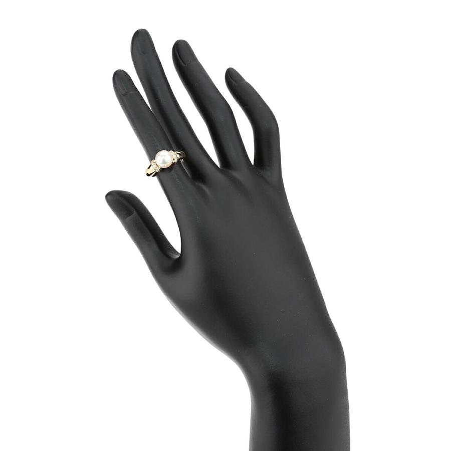 STAR JEWELRY スタージュエリー パールリング 指輪 真珠 7.6mm