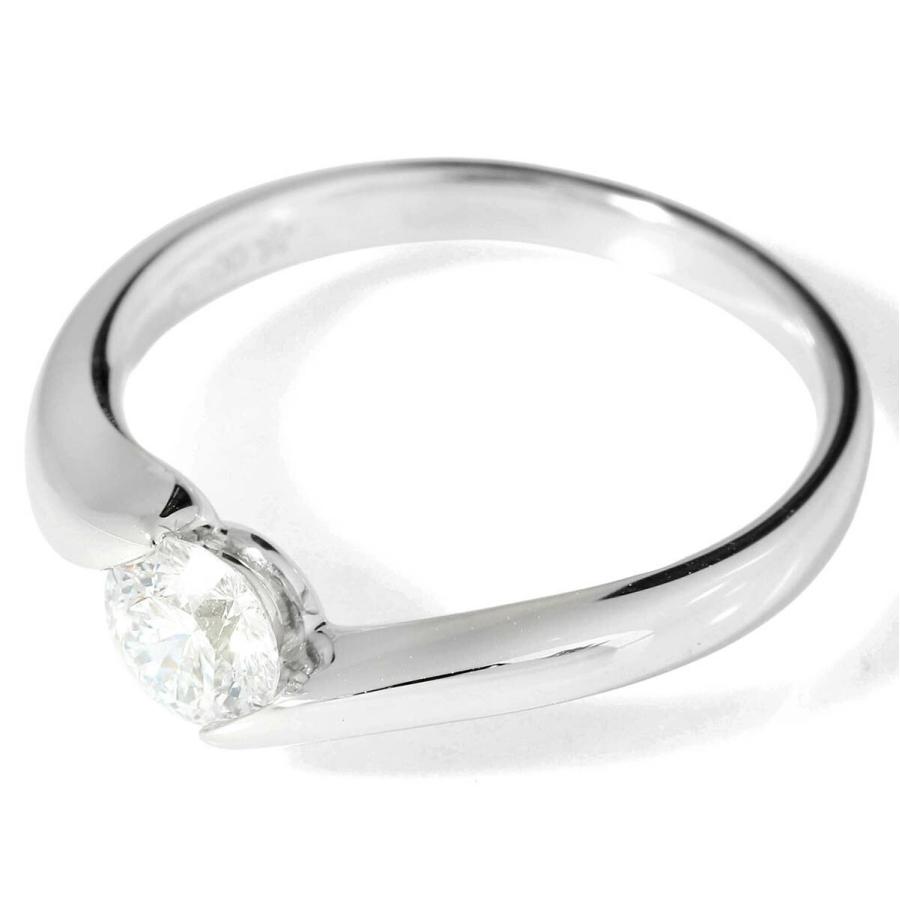 ギンザタナカ GINZA TANAKA リング VVSクラス ダイヤモンド 0.515ct プラチナ Pt900 13号 指輪 新品仕上済 中古 返品OK RE-PRICE_1