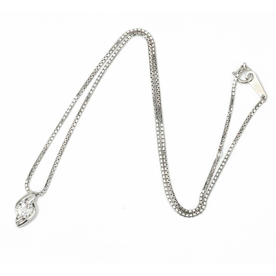 【美品】【Pt900】Over Excellent ペンダントネックレス ペンダント EXCELLENT VVS1クラス ダイヤモンド 0.7ct プラチナ Pt900