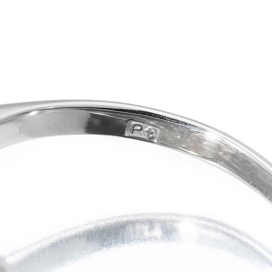 大粒パール リング 指輪 真珠 10.3mm ダイヤモンド プラチナ Pt850 9号