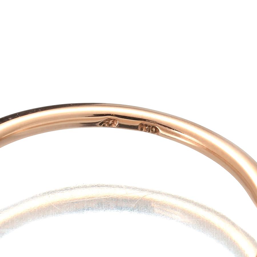 4℃（ヨンドシー） ハート ピンキーリング 指輪 ダイヤモンド ピンク