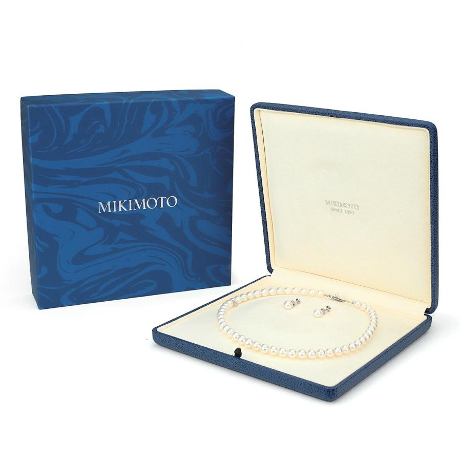 MIKIMOTO ミキモト ネックレス イヤリング セット 真珠 7.4〜7.9 MIKIMOTO ミキモト ネックレス イヤリング セット 真珠 7.4〜7.9
