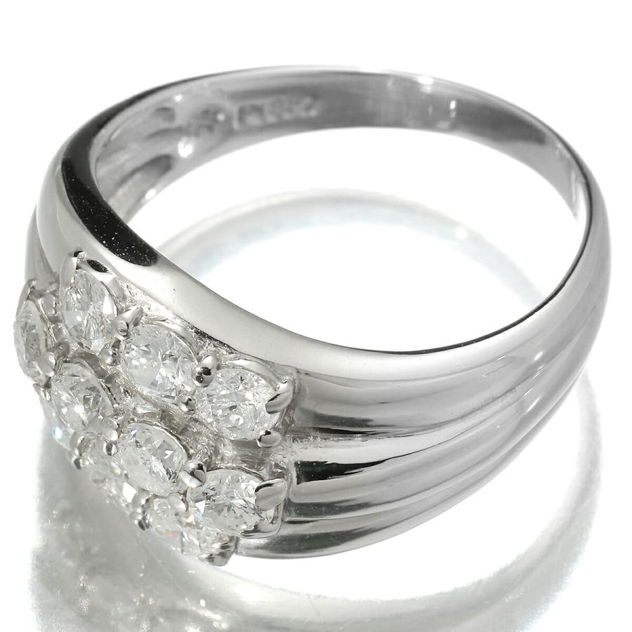 ジュエリーマキ リング 指輪 ダイヤモンド 1.02ct Pt850 12号 MAKI