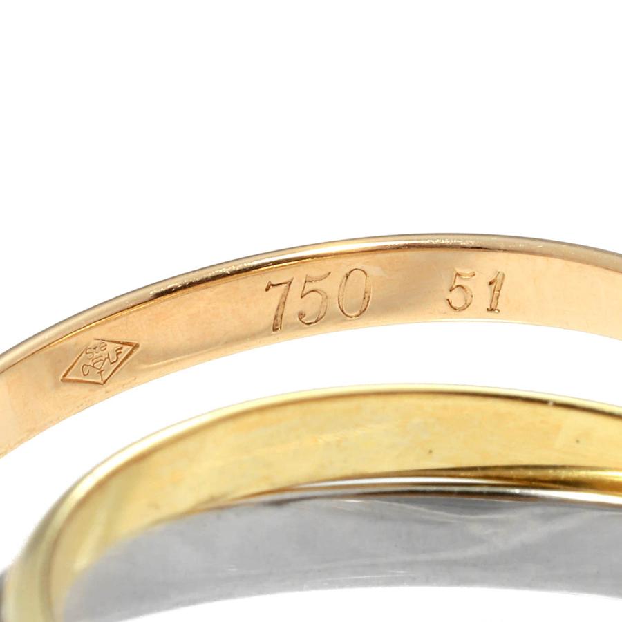 Cartier（カルティエ） トリニティ リング 指輪 イエローゴールド